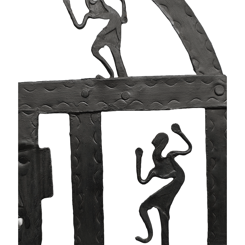 Gond Metal Art Wrought Iron Musical Band