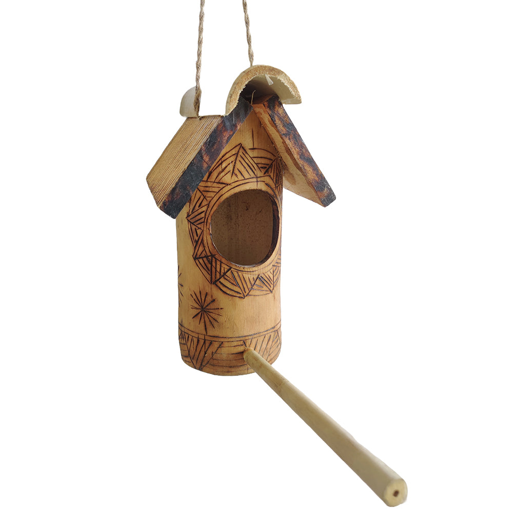 Handcrafted Bamboo Bird House