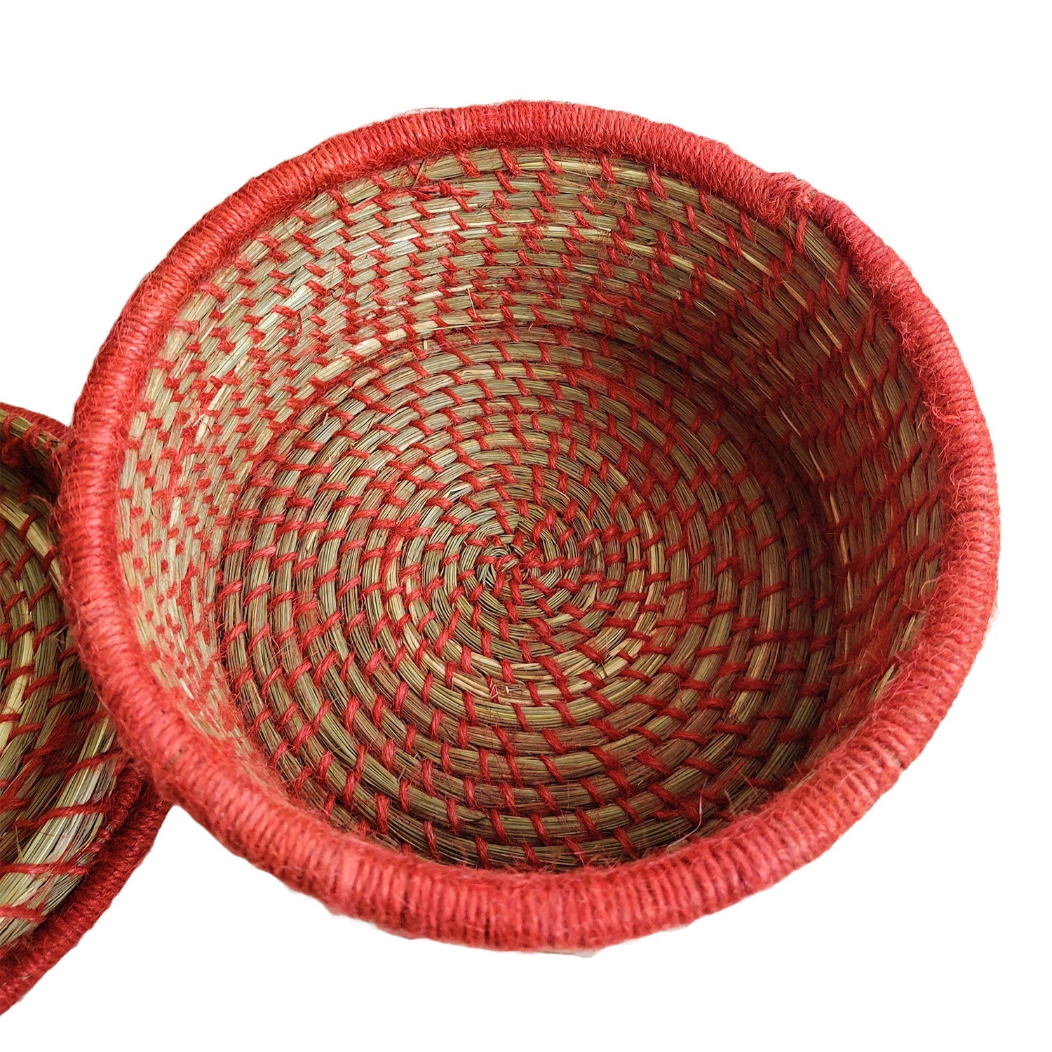 Roti Baskets Made Of Sabai Grass With  Lid