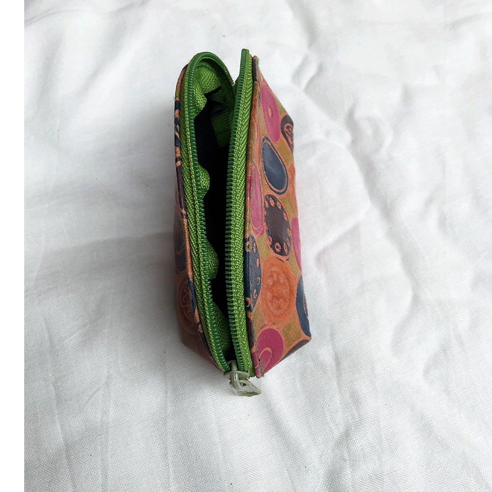 Leather Coin Purses, Multi Color