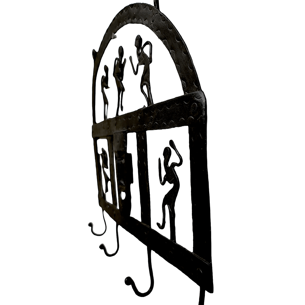 Gond Metal Art Wrought Iron Musical Band