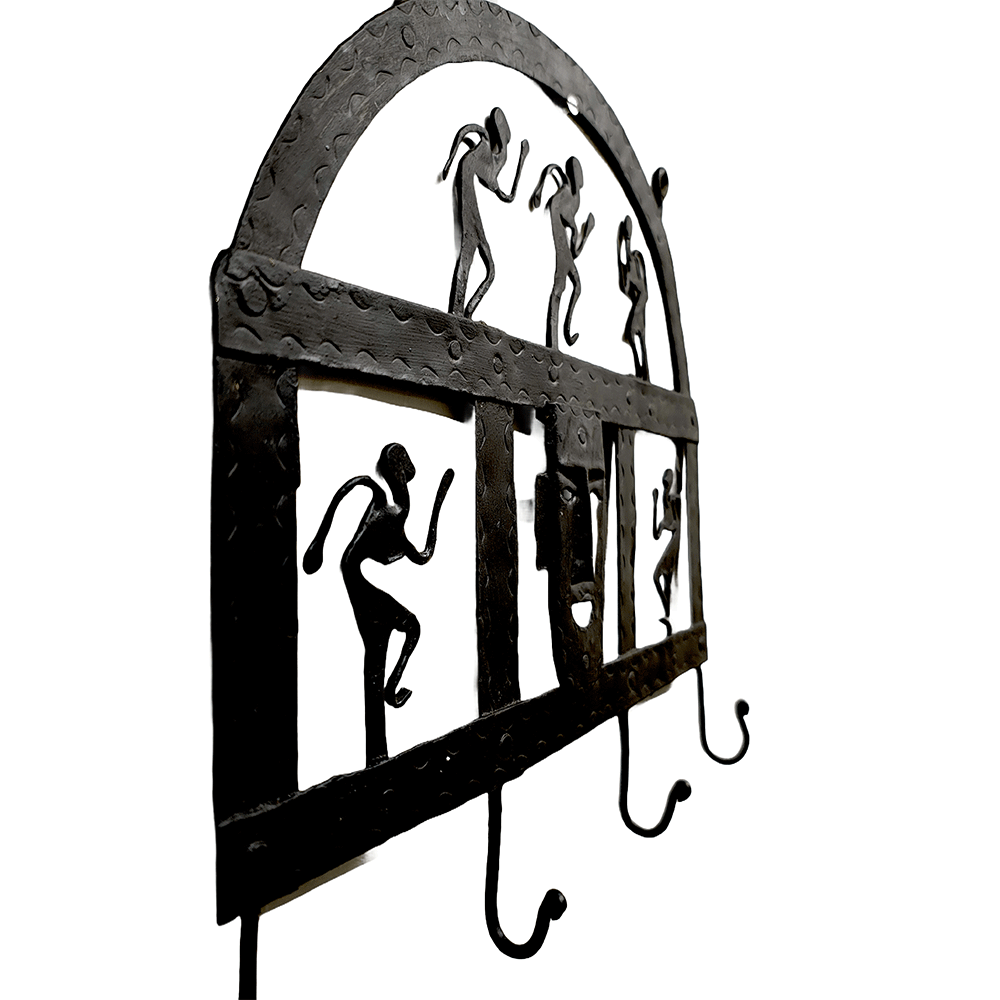 Gond Metal Art Wrought Iron Musical Band