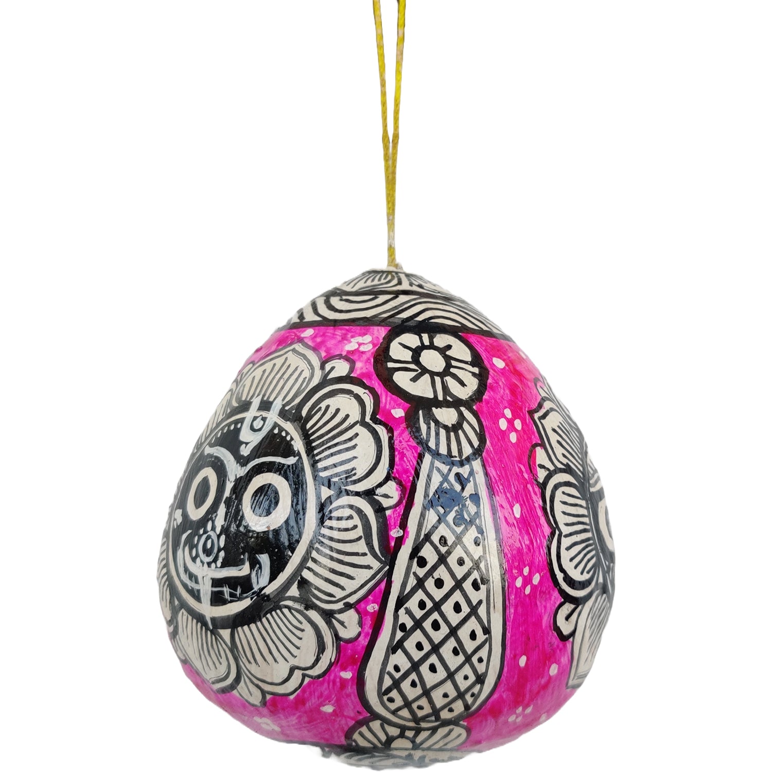 Coconut Pattchitra Painting Of Lord Jagannadh Hanging Wall Decor And Vastu Multi Color