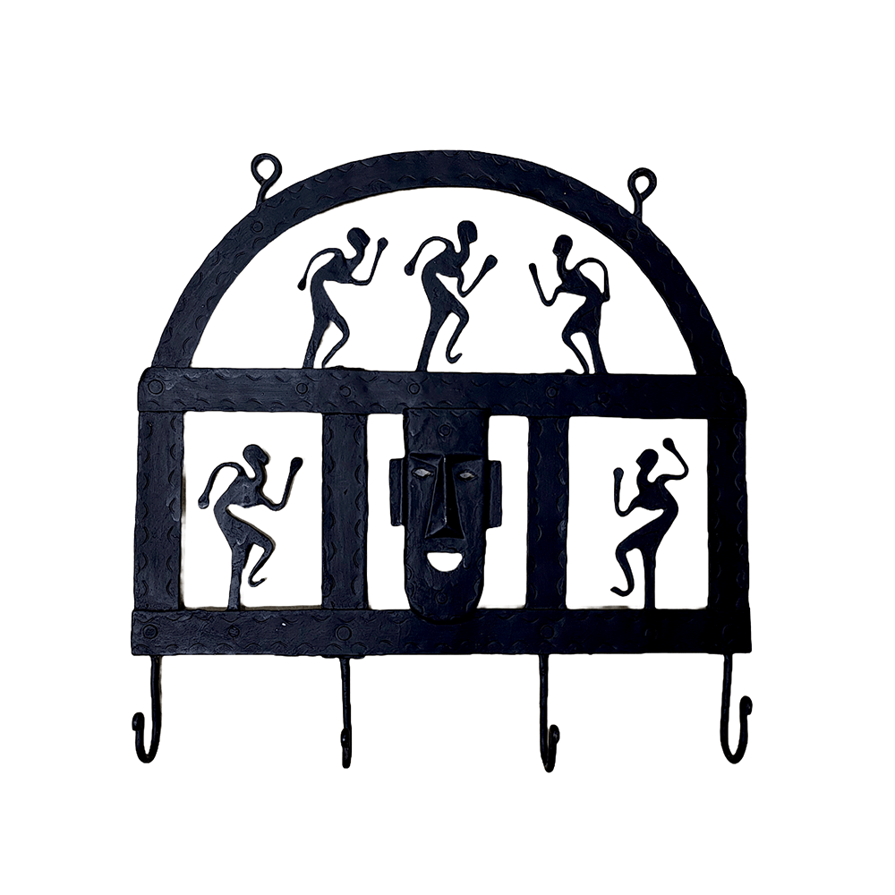 Gond Metal Art Wrought Iron Musical Band