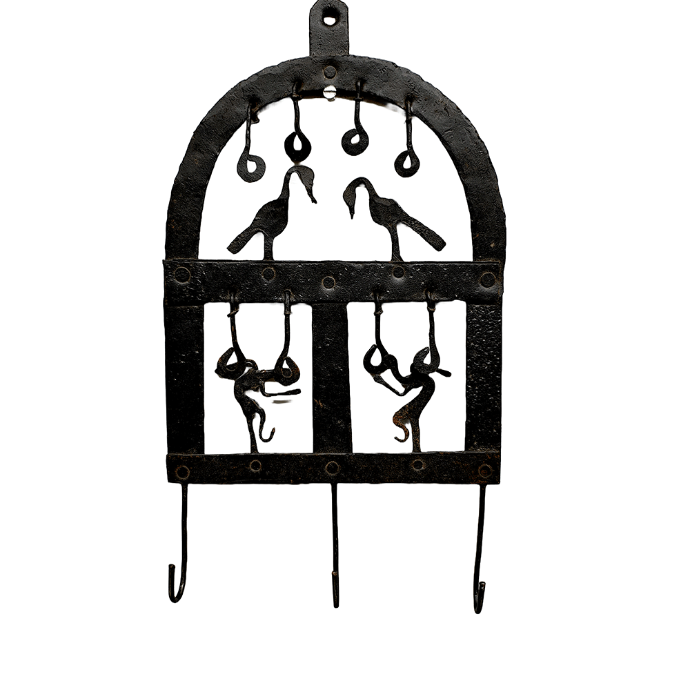 Gond Metal Art Wrought Iron Birds