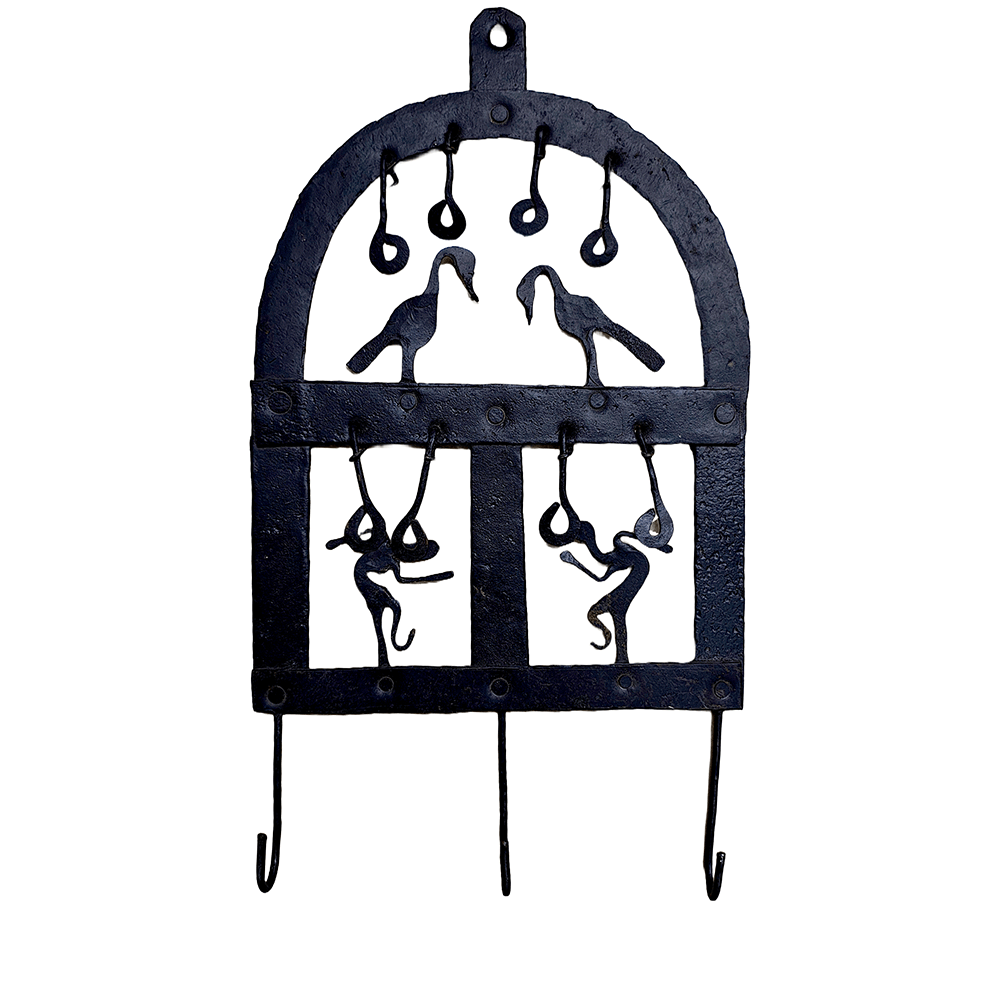 Gond Metal Art Wrought Iron Birds