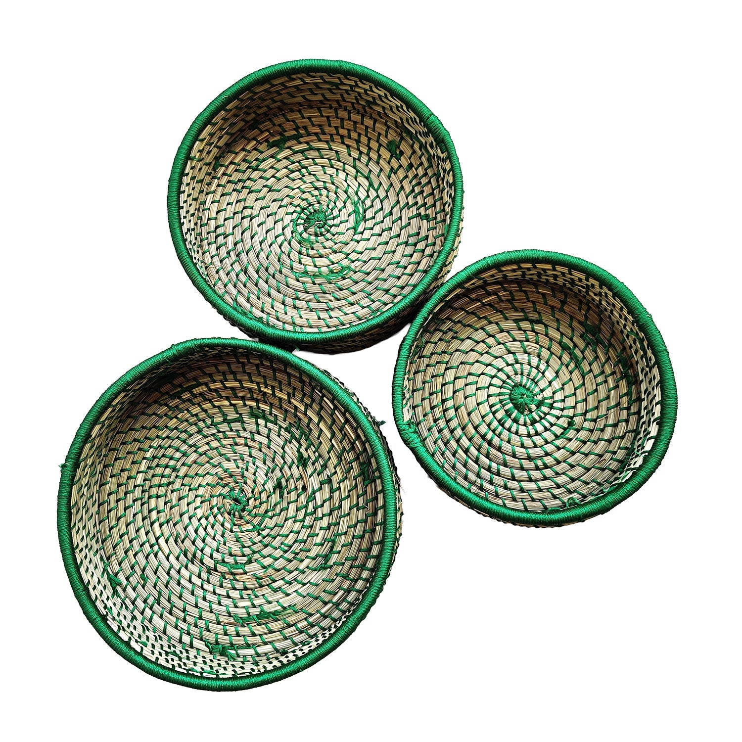 Roti Baskets Made Of Sabai Grass With  Lid