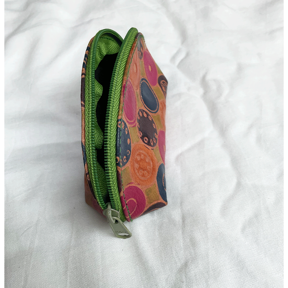Leather Coin Purses, Multi Color