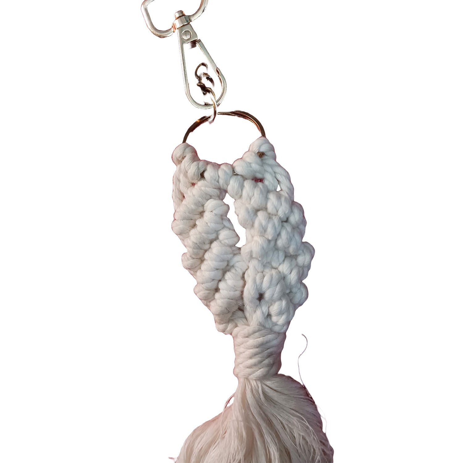 Macrame Keychain handmade gift bulk order baby shower favors wedding gift boho keychain