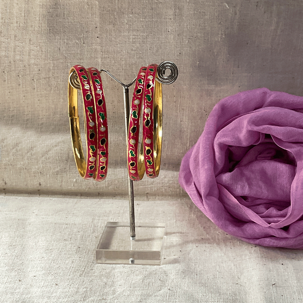 Jewellery Gold Plated Fancy- Fashionable Brass Bangles For Women