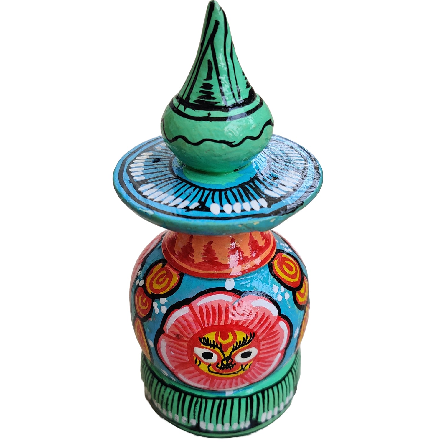 Odisha Painting Of Lord Jagannath Wooden Incense Stick Stand