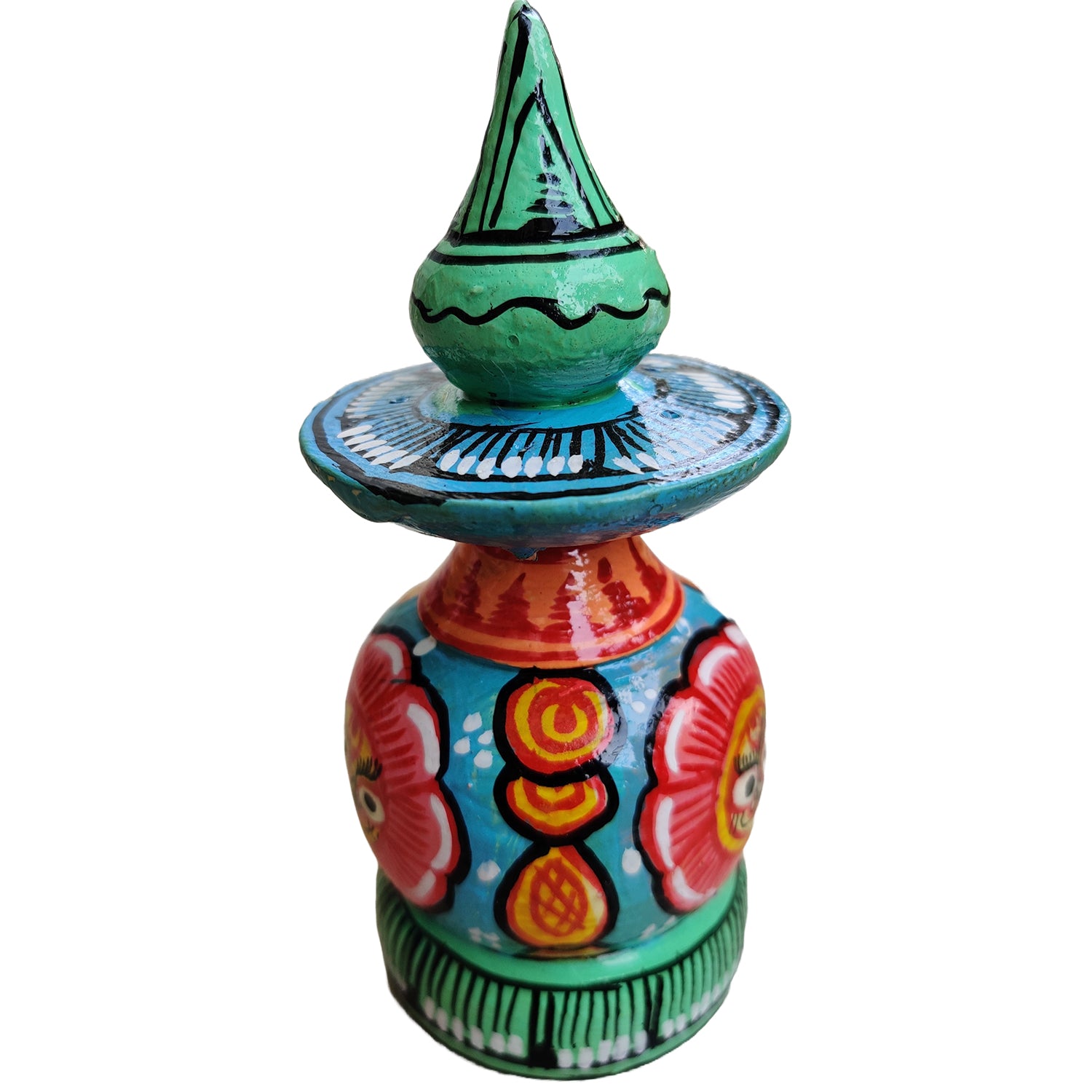 Odisha Painting Of Lord Jagannath Wooden Incense Stick Stand