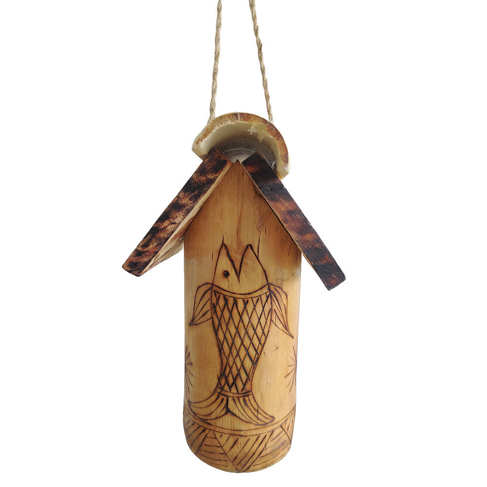Handcrafted Bamboo Bird House
