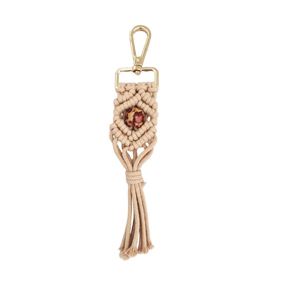 Macrame Keychain handmade gift bulk order baby shower favors wedding gift boho keychain