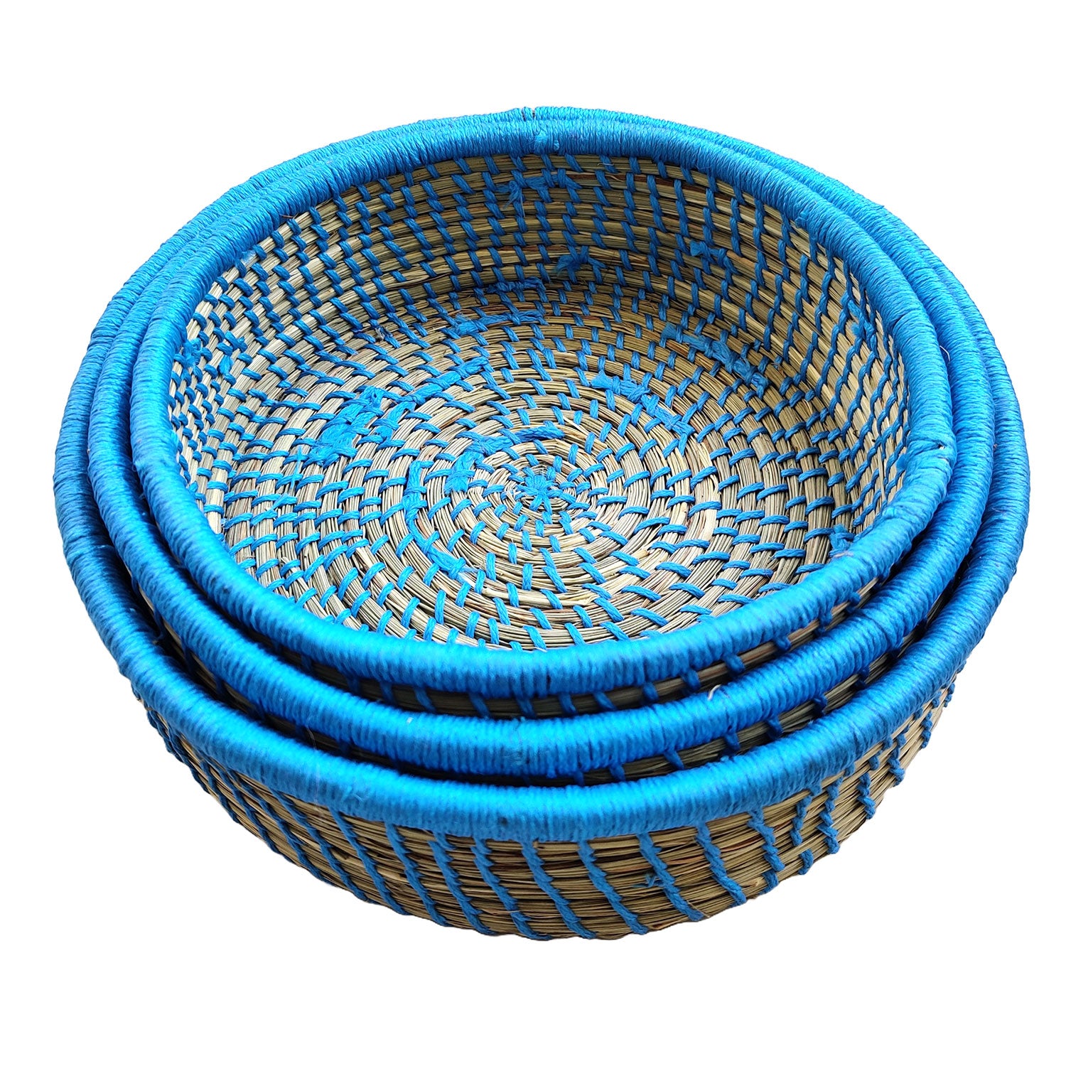 Roti Baskets Made Of Sabai Grass With  Lid