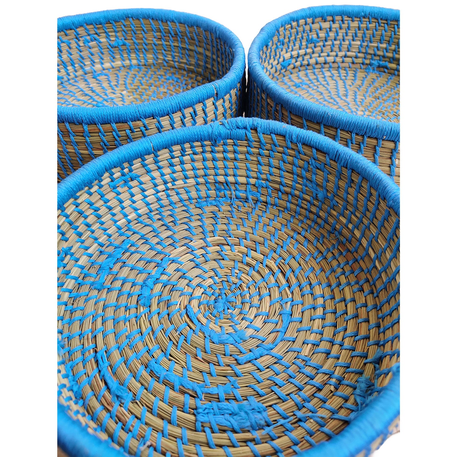 Roti Baskets Made Of Sabai Grass With  Lid