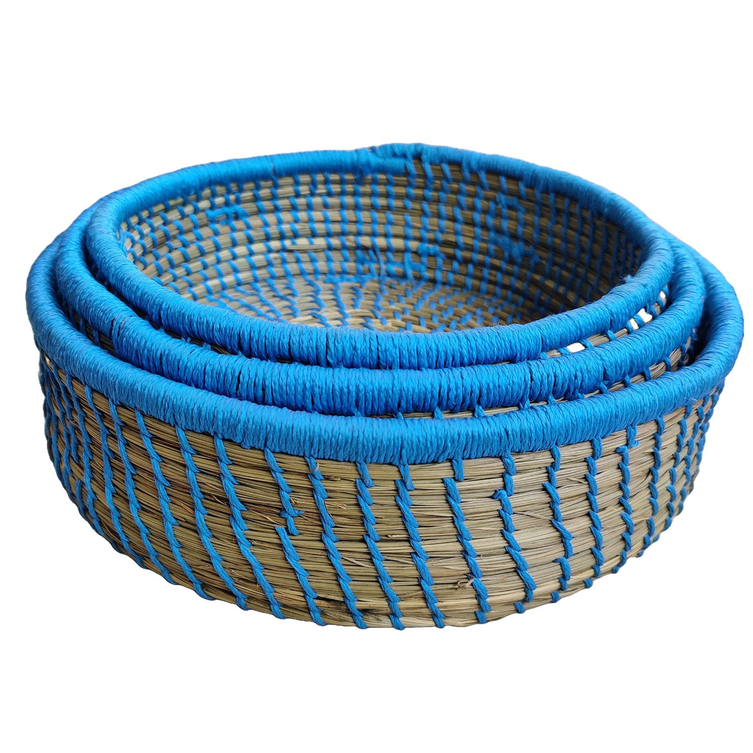 Roti Baskets Made Of Sabai Grass With  Lid