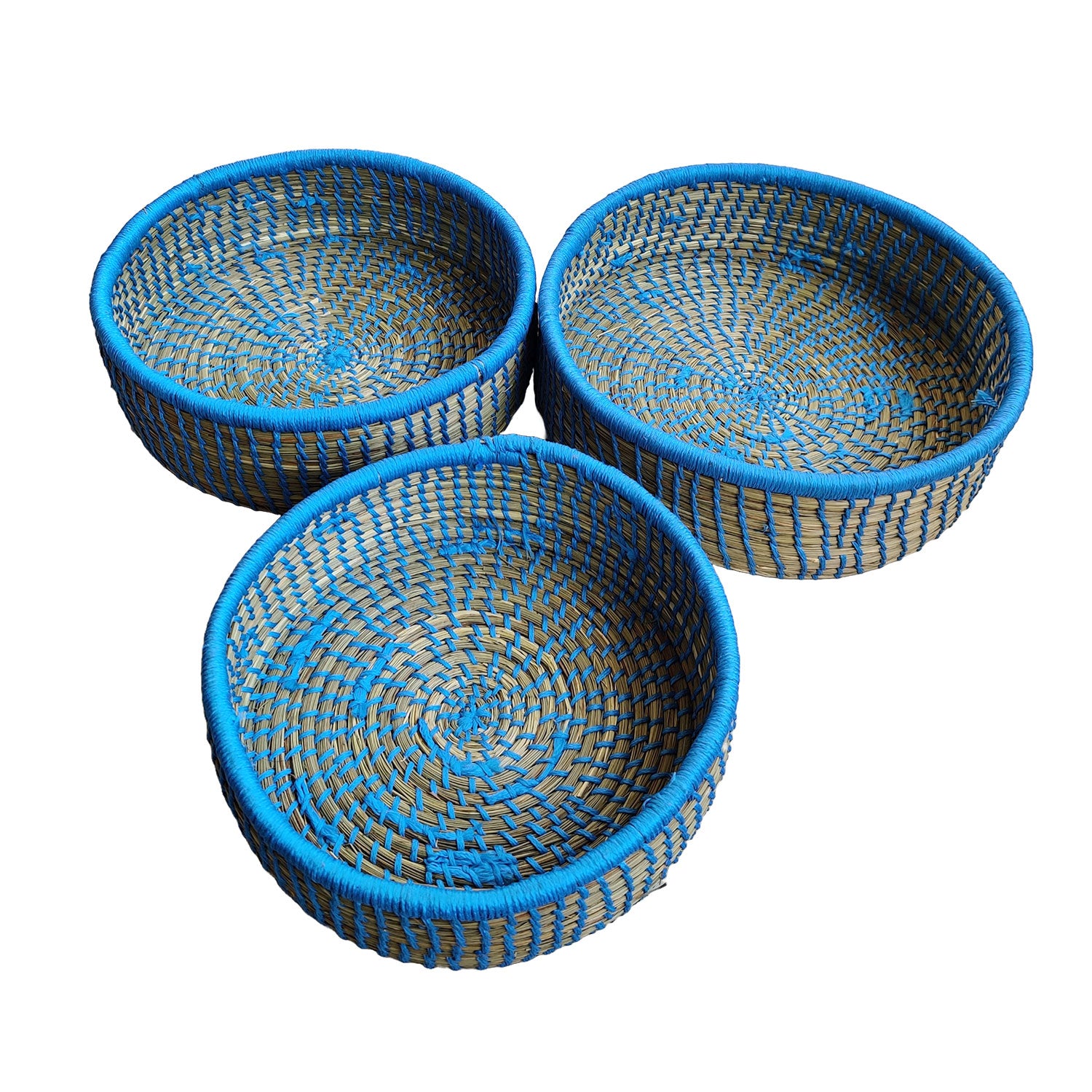 Roti Baskets Made Of Sabai Grass With  Lid