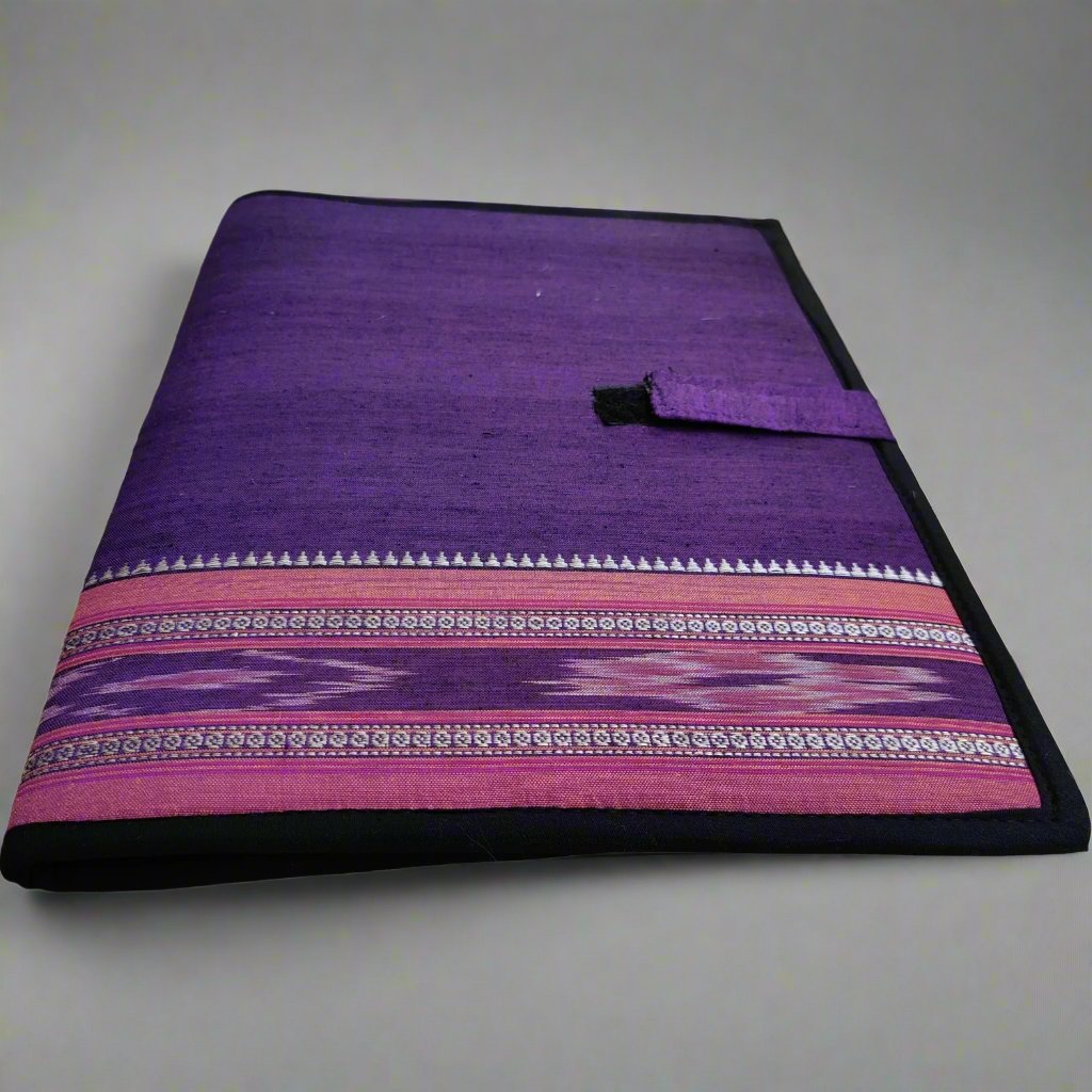 Eco Friendly Jute File Folder Purple
