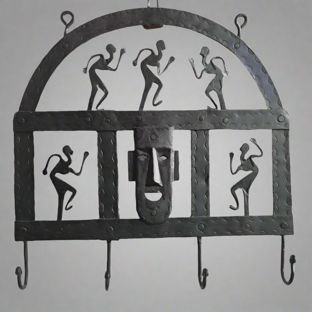 Gond Metal Art Wrought Iron Musical Band