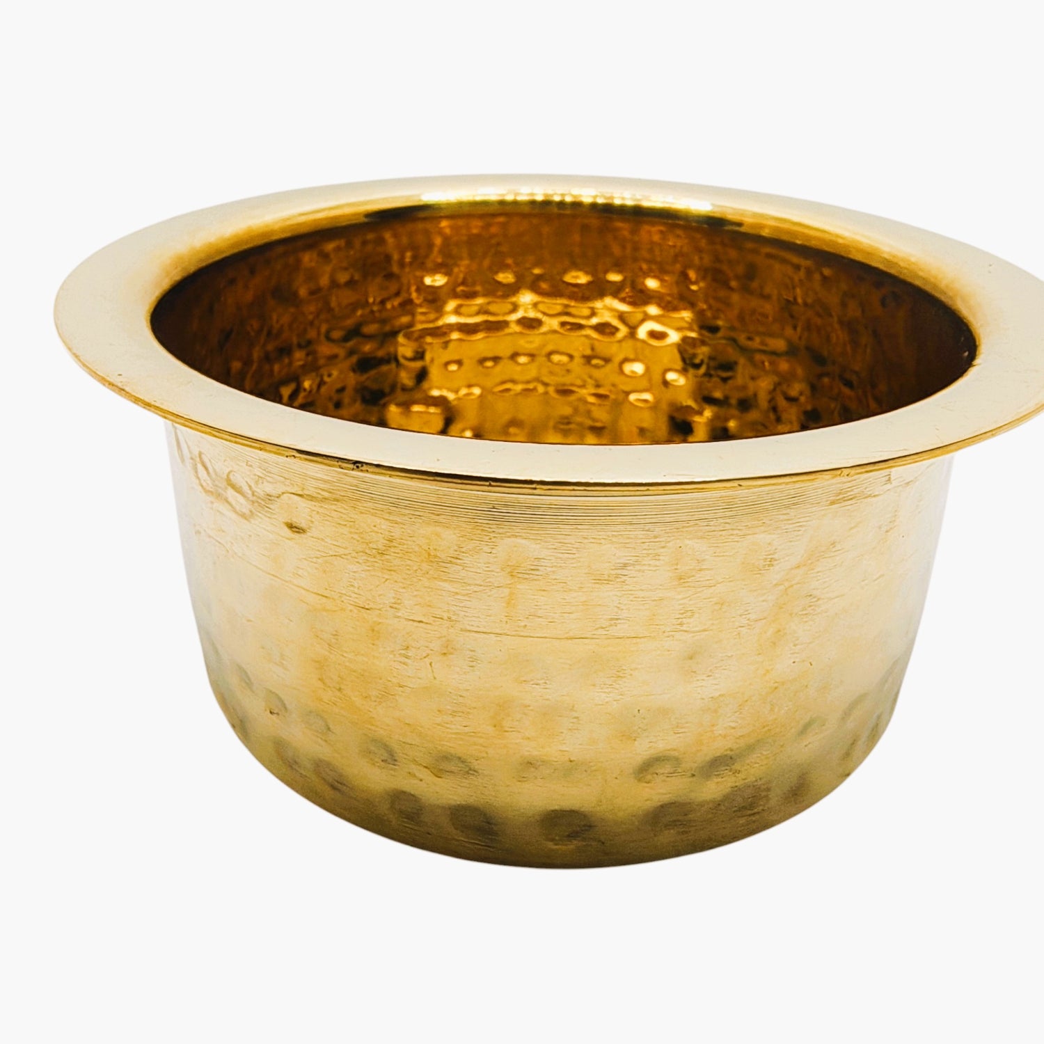 Traditional Brass Coffee Brewing Set of glass and bowl