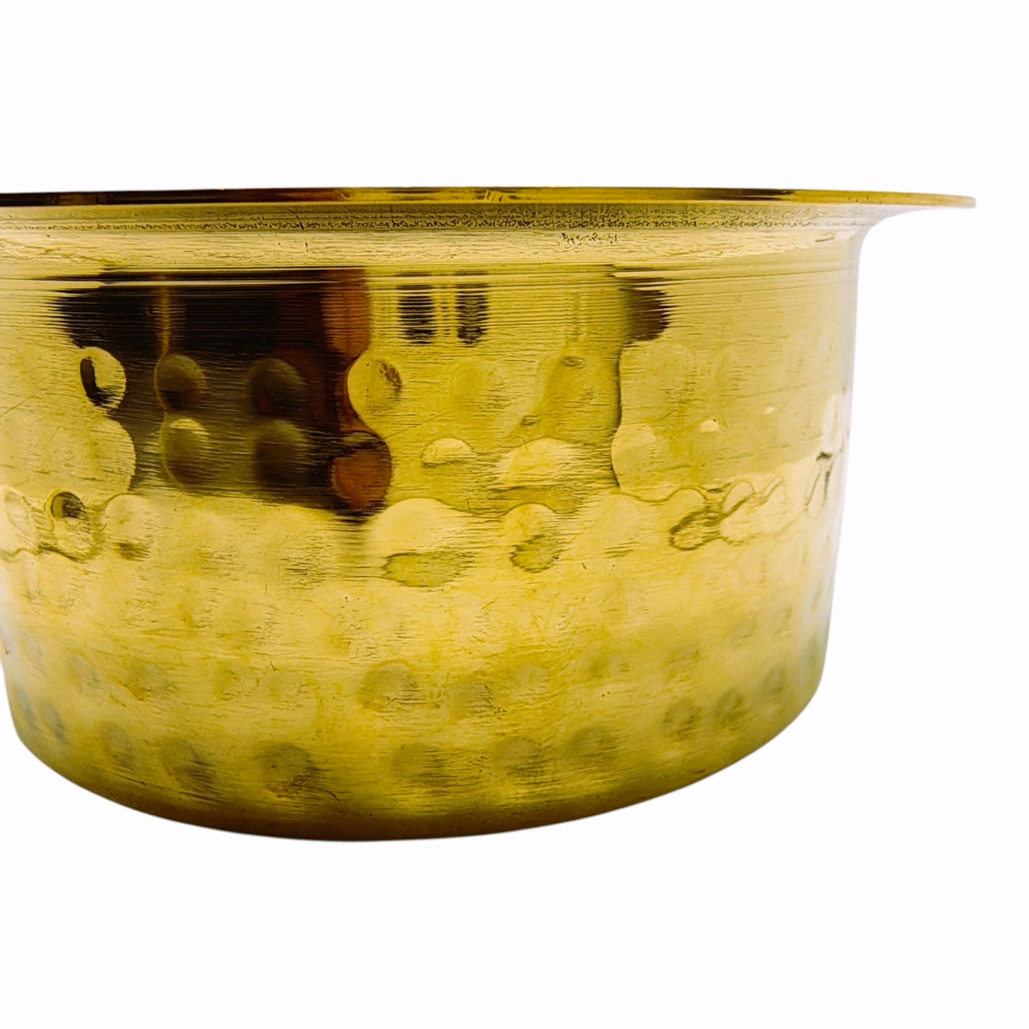 Traditional Brass Coffee Brewing Set of glass and bowl