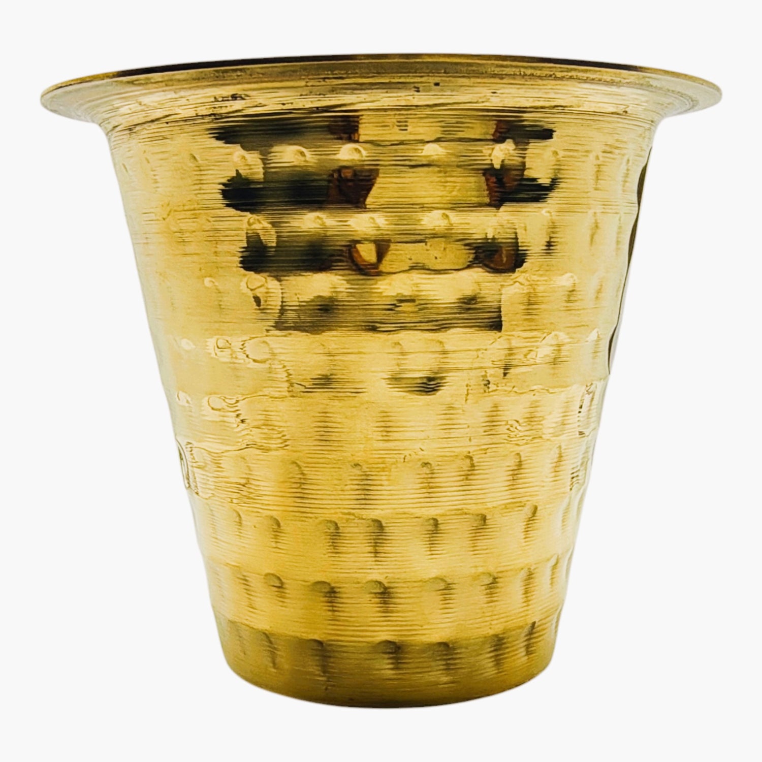 Traditional Brass Coffee Brewing Set of glass and bowl