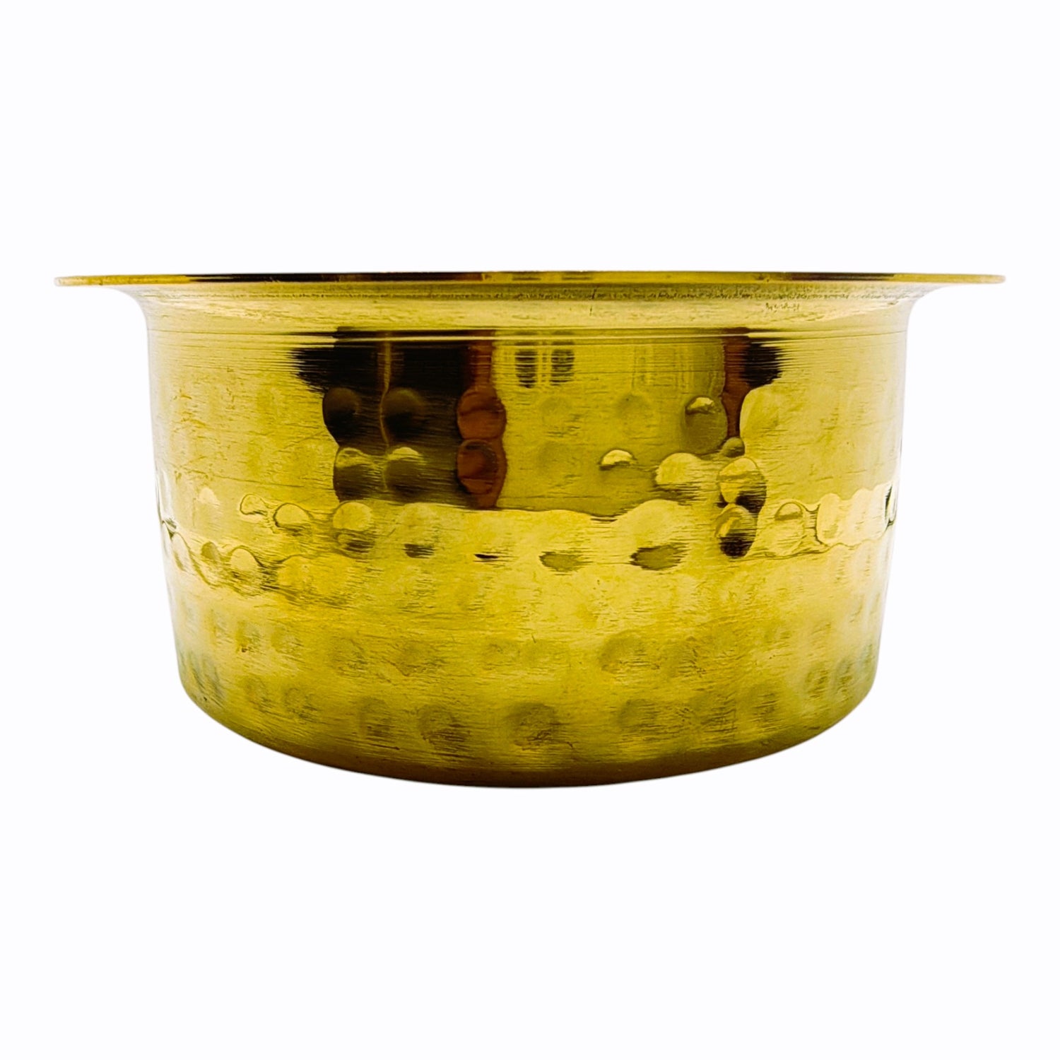 Traditional Brass Coffee Brewing Set of glass and bowl