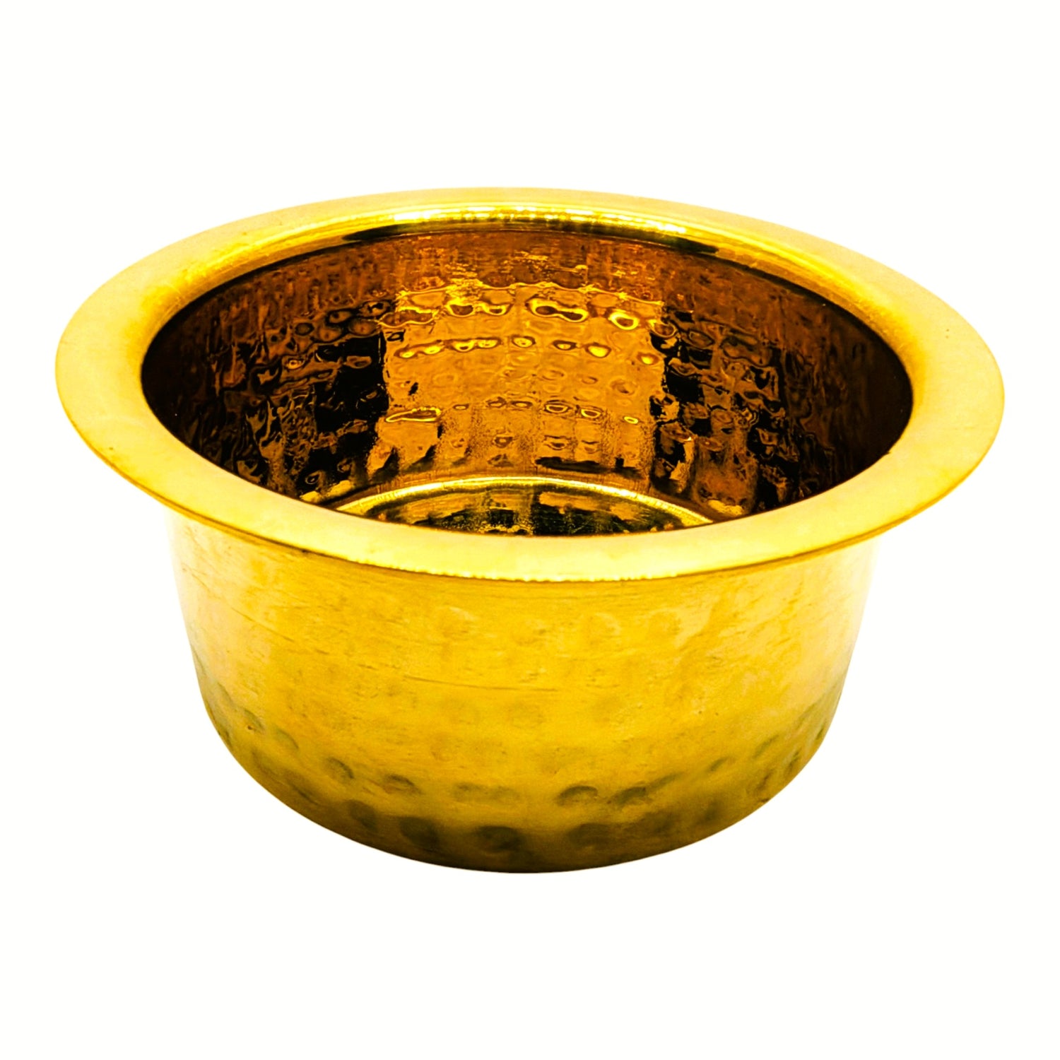 Traditional Brass Coffee Brewing Set of glass and bowl