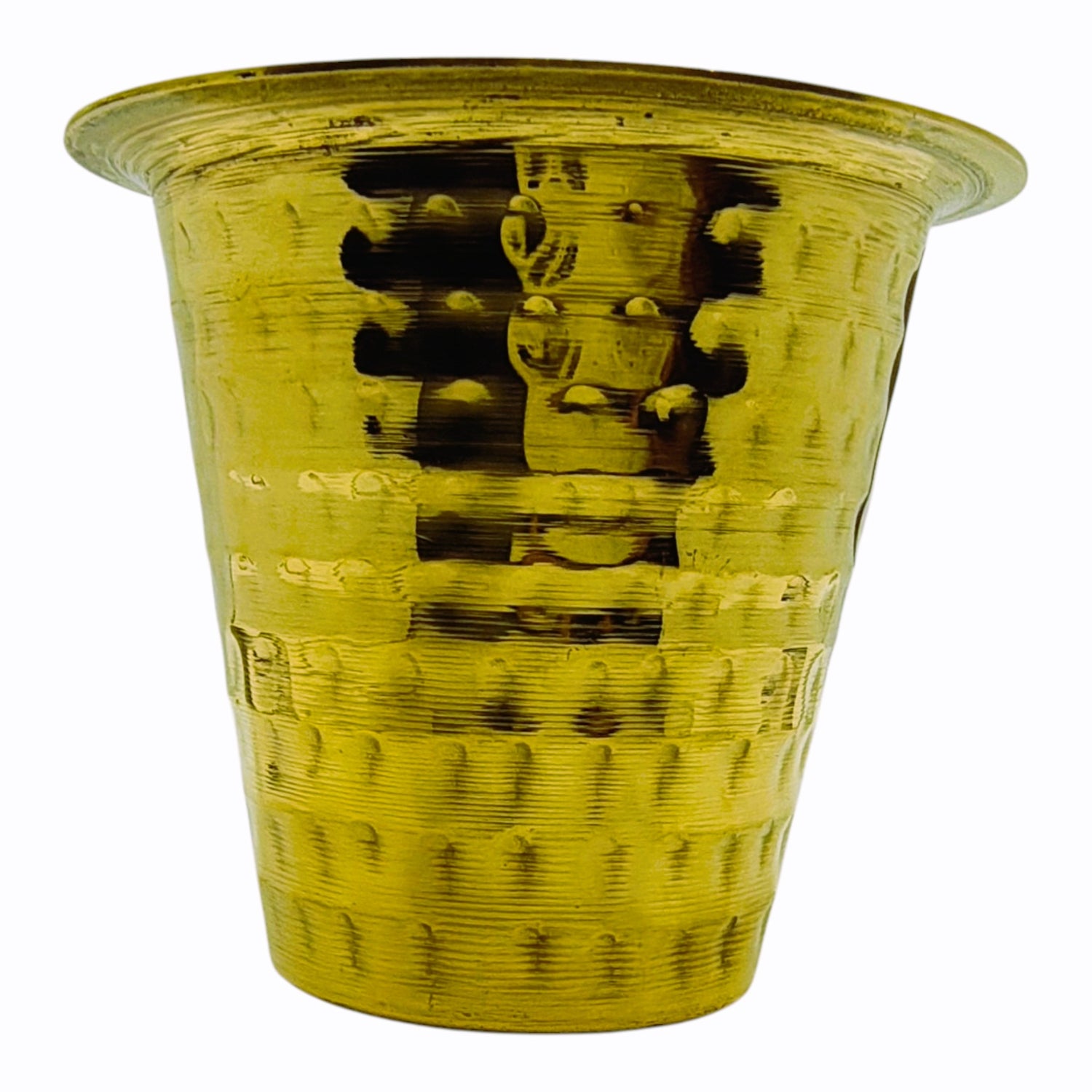 Traditional Brass Coffee Brewing Set of glass and bowl
