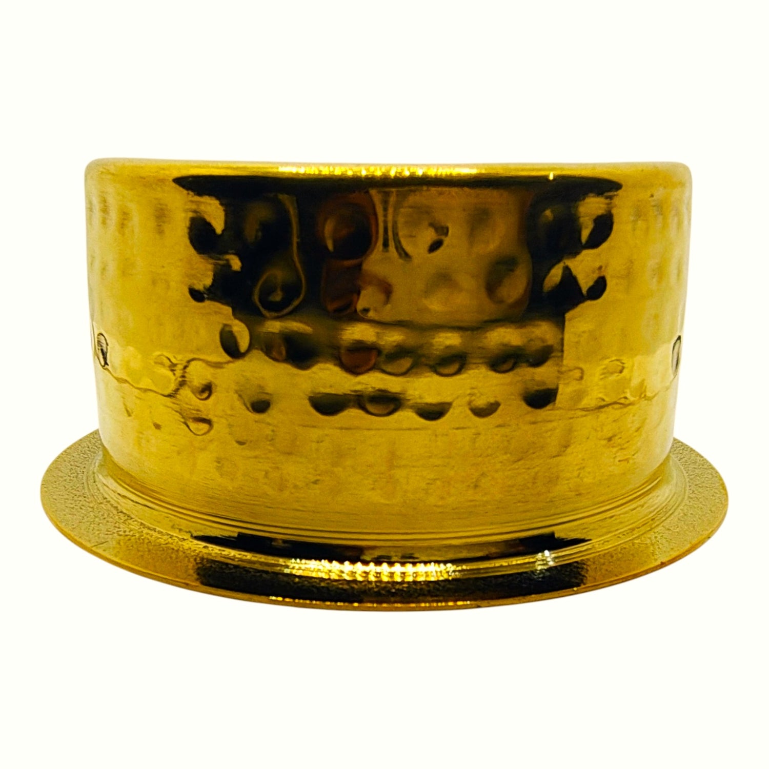 Traditional Brass Coffee Brewing Set of glass and bowl