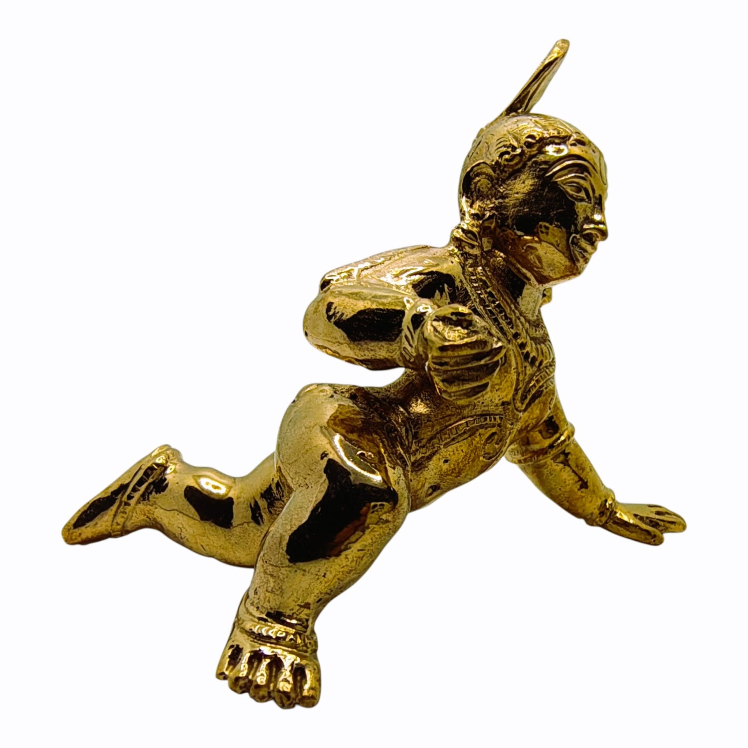 Pure Brass Laddu gopal idiol