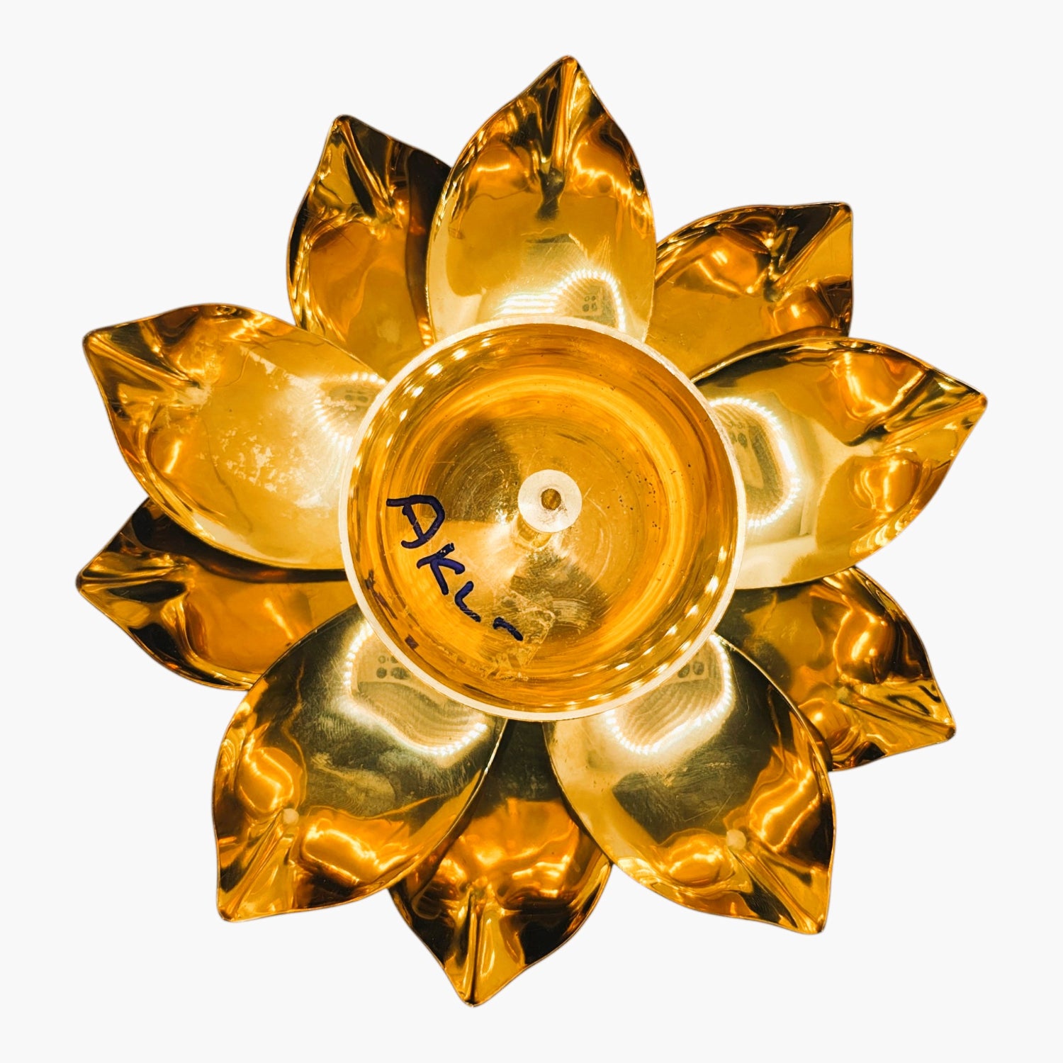 Lotus Lamp made of Pure Brass