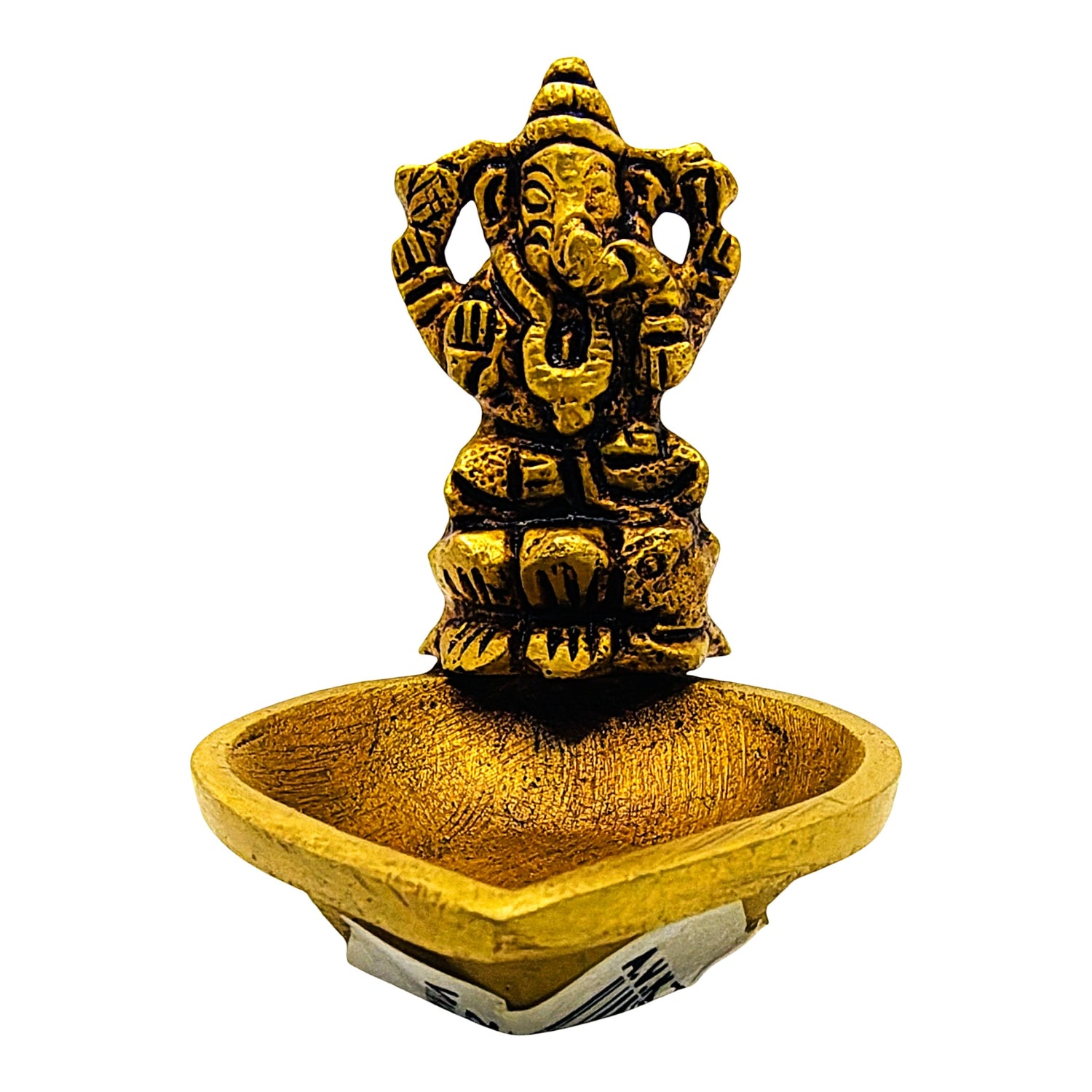 Pure Brass Ganesh Lamp