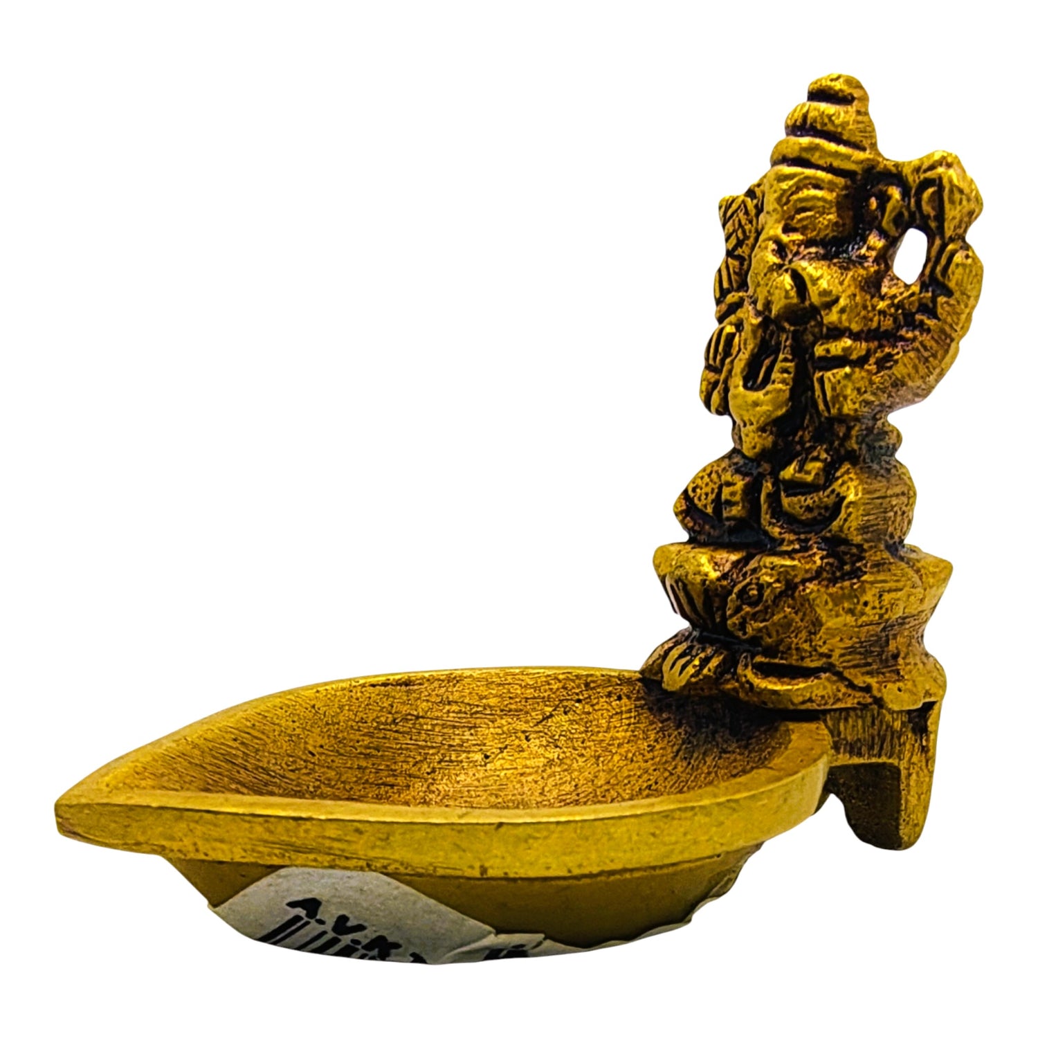 Pure Brass Ganesh Lamp