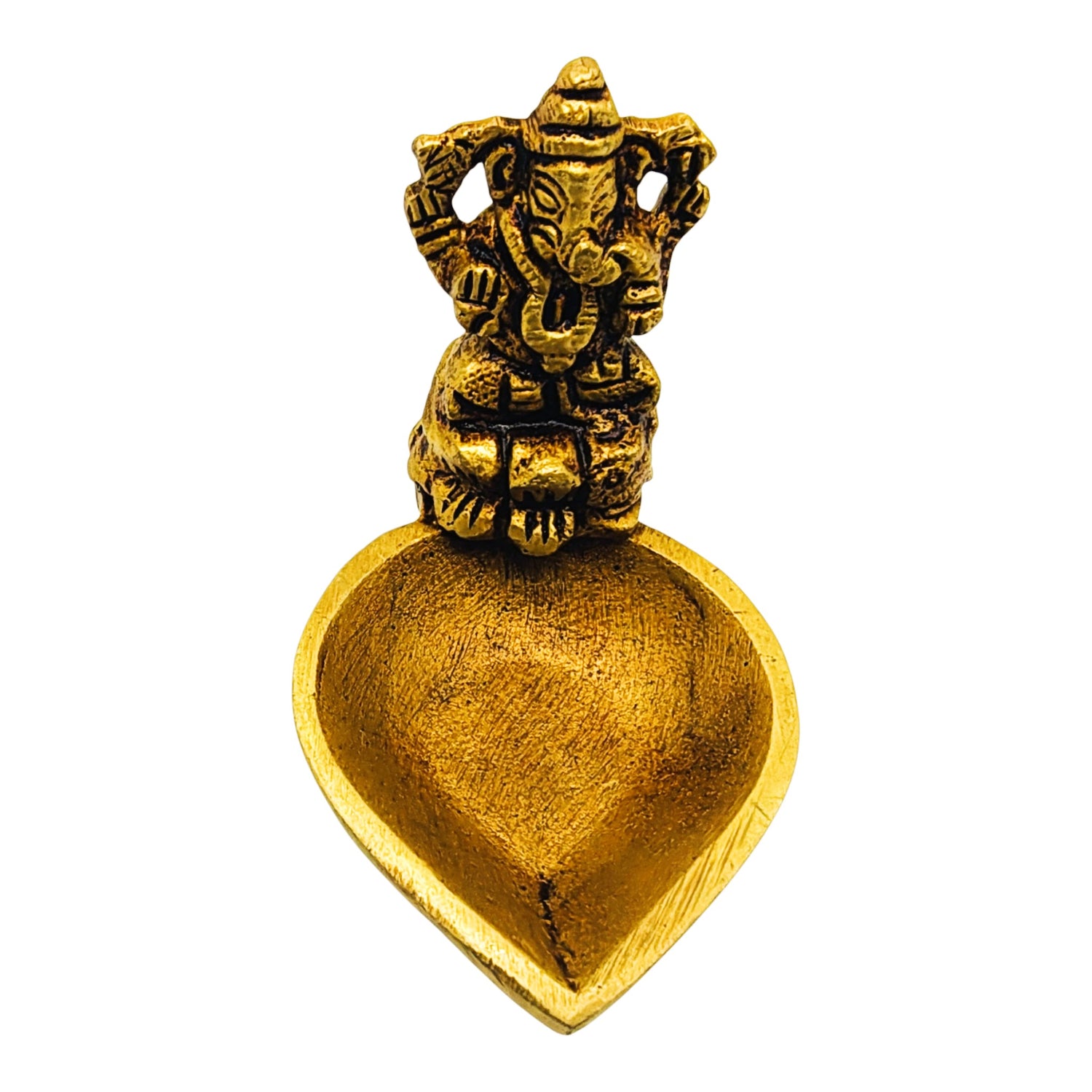 Pure Brass Ganesh Lamp