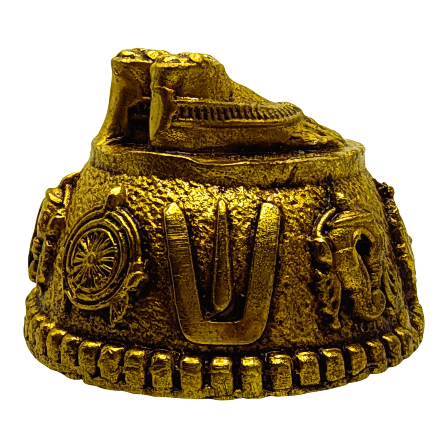 Pure Brass Vishnupadam