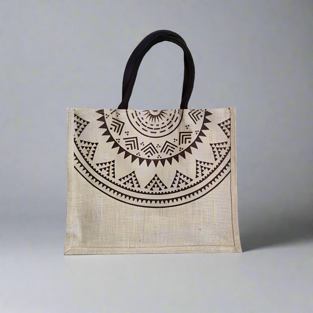 Jute Hand Bag Beige