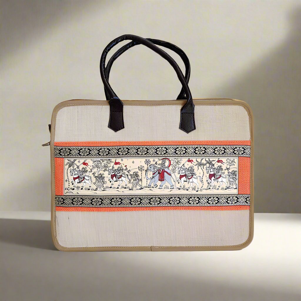 Jute Laptop Bag