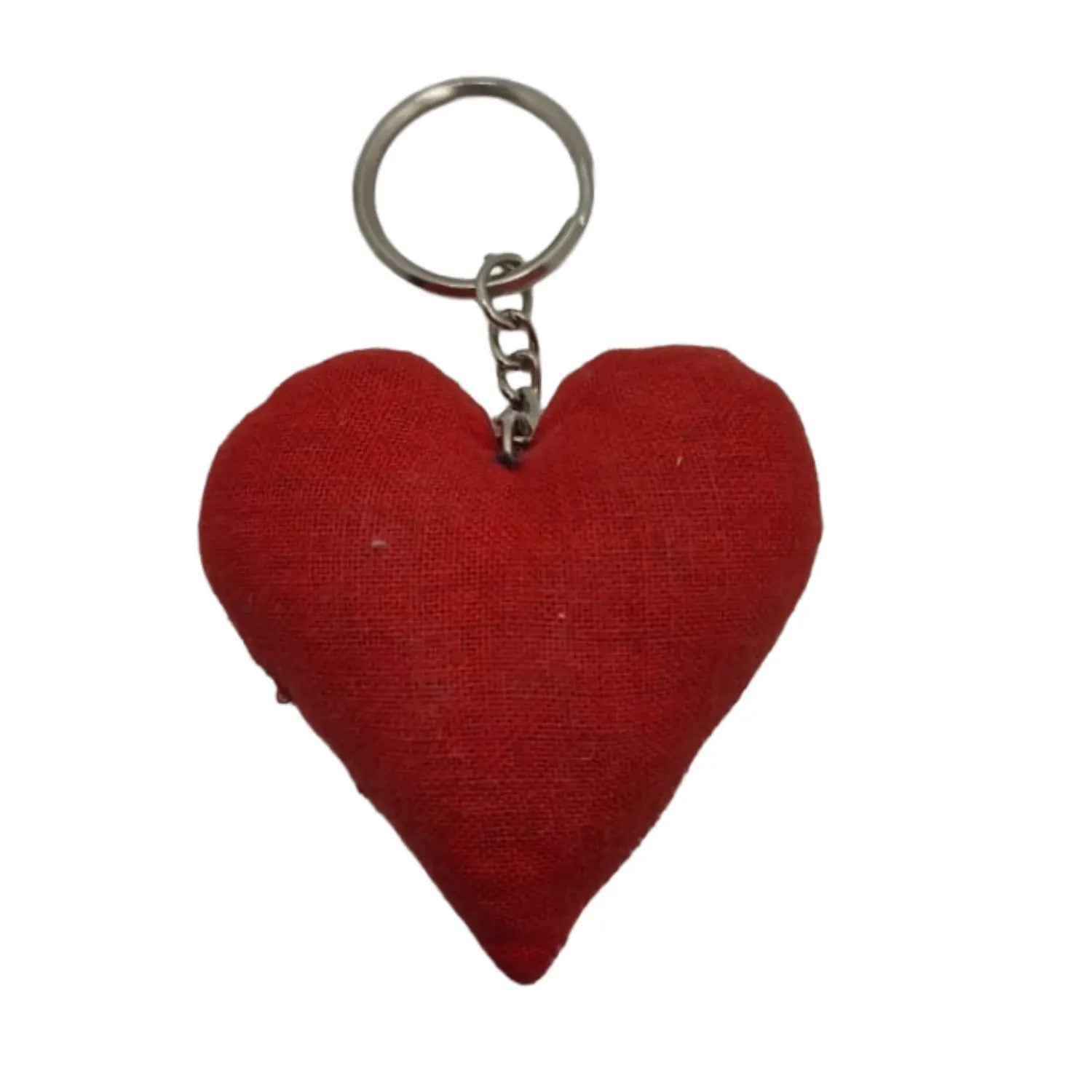 Handcrafted Block Print Fabric Keychains Charm – Set of 7